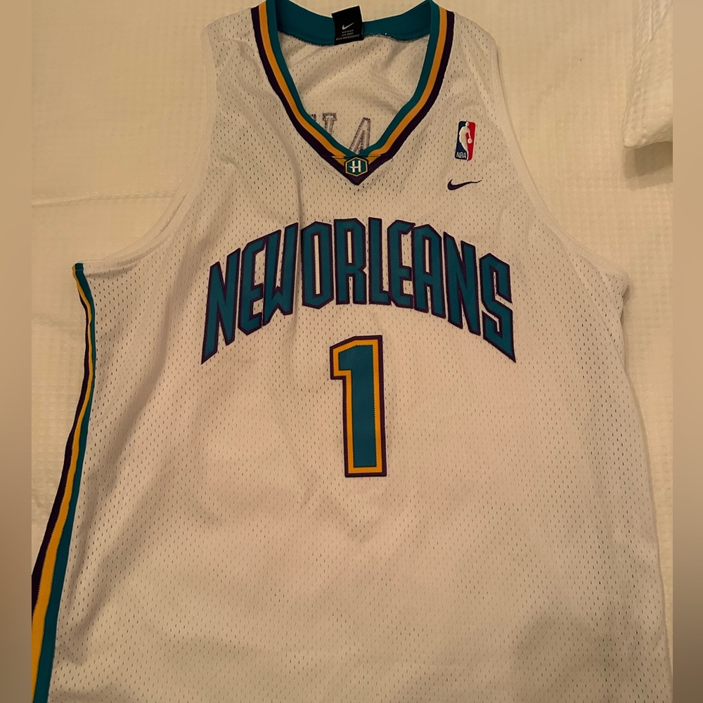Vintage New Orleans Davis #1 Basketball Jersey